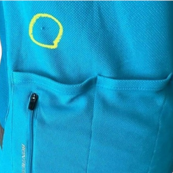 # 0033 Bontrager | Short Sleeve Cycling Jersey Shirt Blue Womens Large - Picture 10 of 16